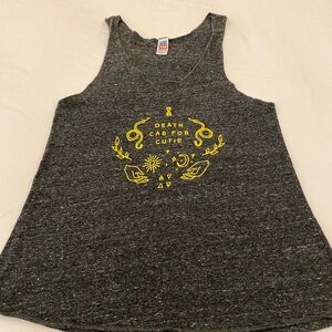 Gray Death Cab for Cutie Tank Top